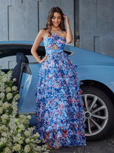 Robe longue à volants et fleurs Spring Fling